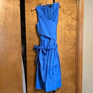 J. Crew Blue mid length Dress